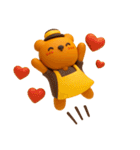 ORANGE BEAR 05（個別スタンプ：9）