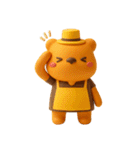 ORANGE BEAR 05（個別スタンプ：10）