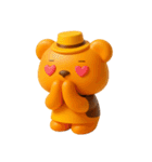 ORANGE BEAR 05（個別スタンプ：25）