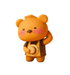 ORANGE BEAR 05（個別スタンプ：30）