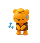 ORANGE BEAR 05（個別スタンプ：34）
