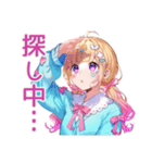 パステル女子の待ち合わせ♡（個別スタンプ：10）
