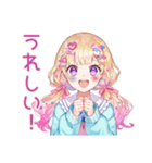 パステル女子の待ち合わせ♡（個別スタンプ：11）