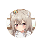 何度でも立ち上がるみなみちゃんプレミアム（個別スタンプ：23）