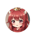 何度でも立ち上がるみなみちゃんプレミアム（個別スタンプ：28）