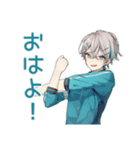 天使界隈くんの毎日挨拶★ポップ（個別スタンプ：2）