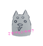 犬のイラストに文字を添えて（個別スタンプ：3）