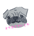 犬のイラストに文字を添えて（個別スタンプ：7）