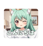 みなみちゃんのいる日常スペシャルセット（個別スタンプ：5）