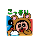 ポポベア 楽しい外食！（個別スタンプ：10）