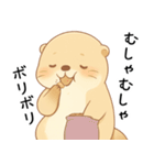 疲れ気味だるいカワウソ2[やる気が出ない]（個別スタンプ：29）