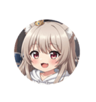 バンドミルクティーみなみちゃんプレミアム（個別スタンプ：21）
