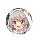 バンドミルクティーみなみちゃんプレミアム（個別スタンプ：24）