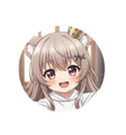 バンドミルクティーみなみちゃんプレミアム（個別スタンプ：30）