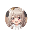 バンドミルクティーみなみちゃんプレミアム（個別スタンプ：32）