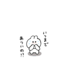 うさぎのきもち。〜あいさつは大事〜（個別スタンプ：20）