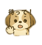 シーズー 日常挨拶（個別スタンプ：14）
