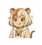 なりきりハムスタンプ（個別スタンプ：6）