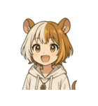 なりきりハムスタンプ（個別スタンプ：8）