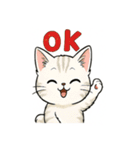かわいい子猫のゆるふわスタンプ（個別スタンプ：21）