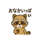 ゆるかわ☆たぬきの毎日スタンプ（個別スタンプ：20）