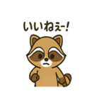ゆるかわ☆たぬきの毎日スタンプ（個別スタンプ：24）