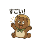 ほのぼのたぬきの日常スタンプ（個別スタンプ：34）
