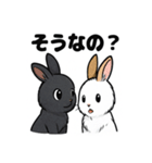 ふわもこうさぎの毎日スタンプ（個別スタンプ：33）