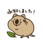 ニコッとワラえばクアッカ笑ビー。（個別スタンプ：8）