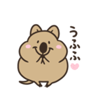 ニコッとワラえばクアッカ笑ビー。（個別スタンプ：34）