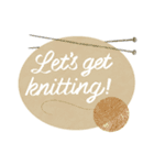 Love Knitting（個別スタンプ：12）