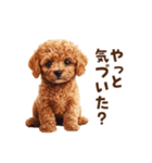 毒舌トイプードルのひとこと（個別スタンプ：17）