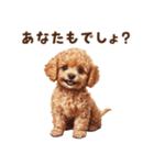毒舌トイプードルのひとこと（個別スタンプ：20）