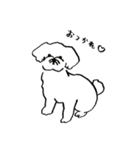 いろんな犬のスタンプ(なかよし)（個別スタンプ：7）