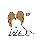 いろんな犬のスタンプ(なかよし)（個別スタンプ：19）