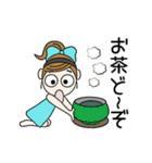 動く！おちゃめの楽しい会話♡毎日使える（個別スタンプ：6）