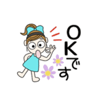 動く！おちゃめの楽しい会話♡毎日使える（個別スタンプ：10）