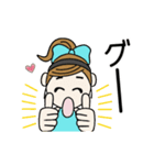 動く！おちゃめの楽しい会話♡毎日使える（個別スタンプ：11）