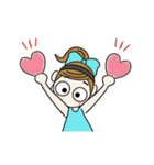 動く！おちゃめの楽しい会話♡毎日使える（個別スタンプ：16）