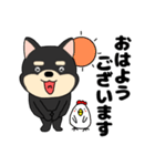 【毎日使える】敬語柴犬のしば吉23（個別スタンプ：1）