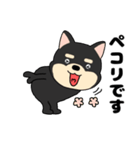 【毎日使える】敬語柴犬のしば吉23（個別スタンプ：17）