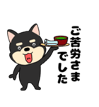 【毎日使える】敬語柴犬のしば吉23（個別スタンプ：19）
