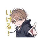 ゆるパーカーくんの毎日挨拶（個別スタンプ：21）