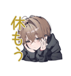 ゆるパーカーくんの毎日挨拶（個別スタンプ：32）