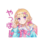 パステル女子の毎日挨拶♡（個別スタンプ：2）