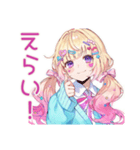 パステル女子の毎日挨拶♡（個別スタンプ：28）