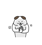全力いぬ前向き編（個別スタンプ：37）