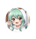 カラフルみなみちゃんプレミアム（個別スタンプ：17）