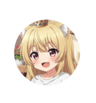 カラフルみなみちゃんプレミアム（個別スタンプ：22）