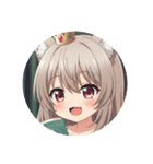カラフルみなみちゃんプレミアム（個別スタンプ：27）